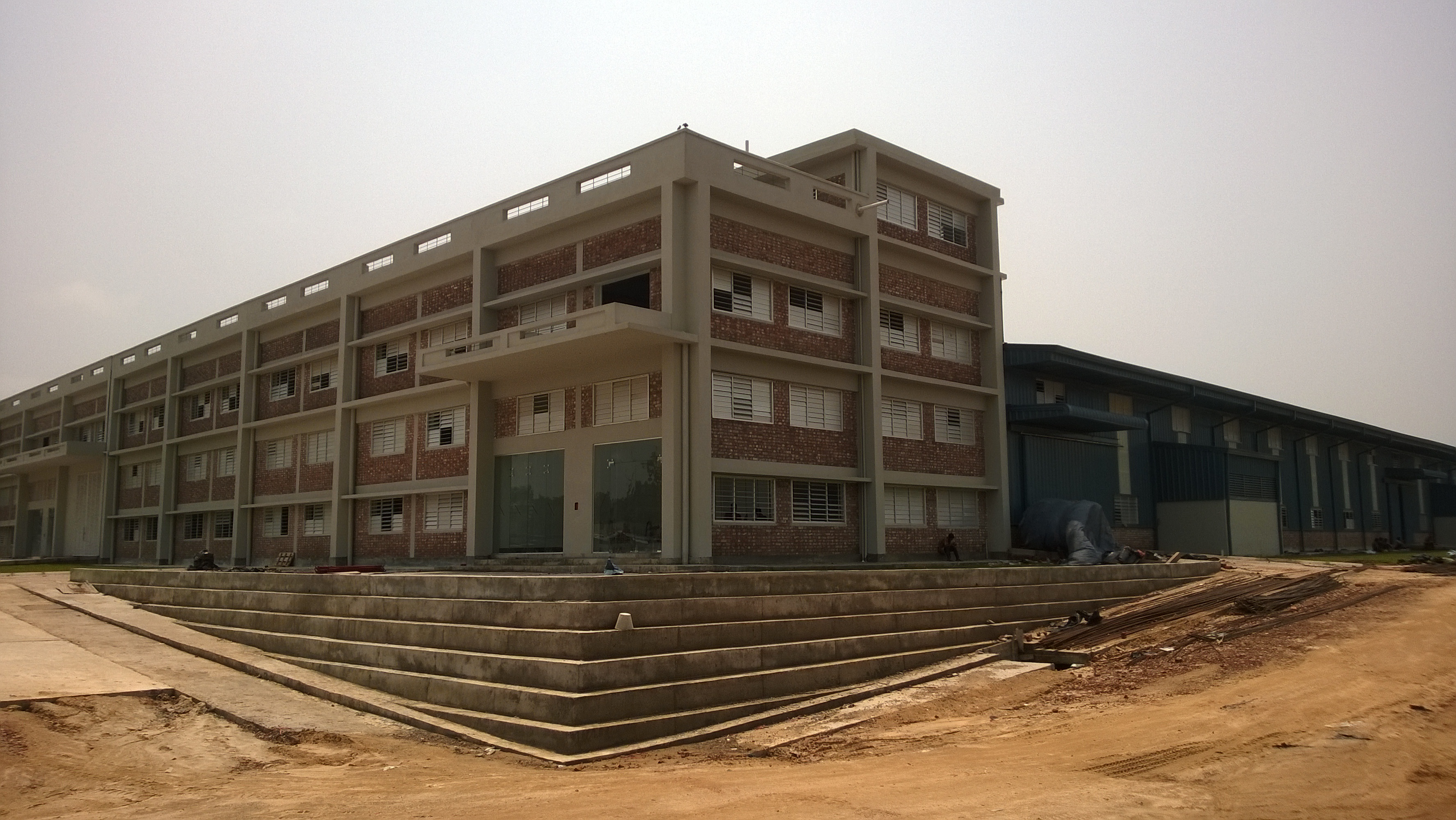 Construction of KSI 6th Phase Extrnsion (Polyester Complex) Building