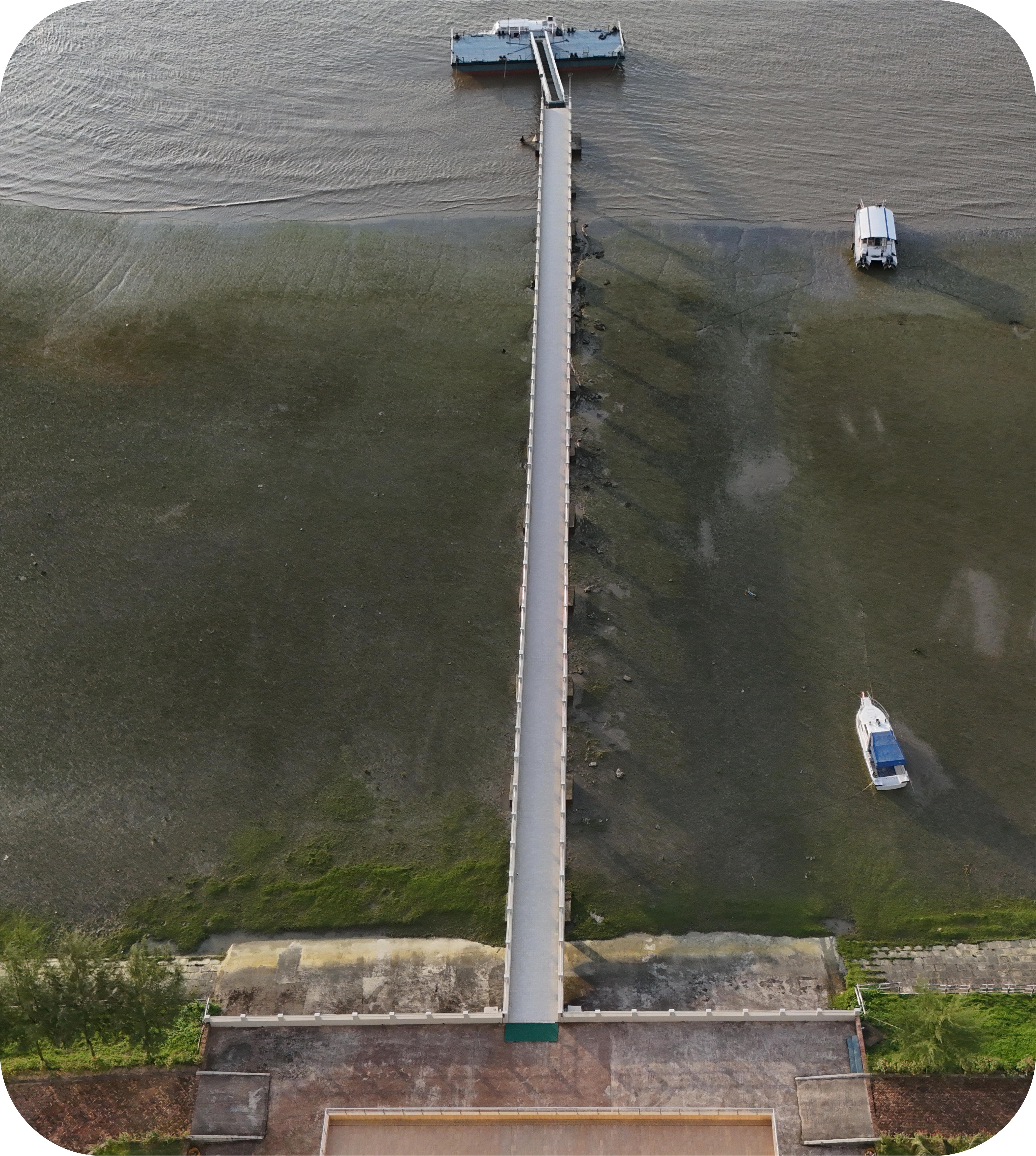 Project of Korean EPZ Jety Lounge & Walkway